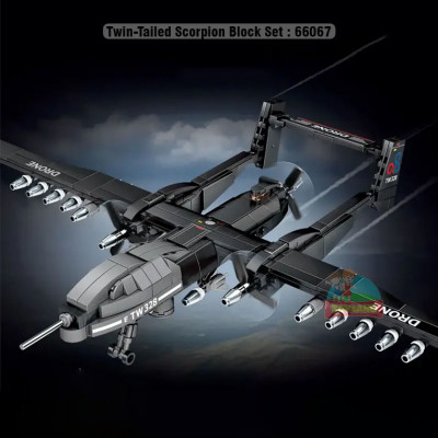 Twin-Tailed Scorpion Block Set : 66067